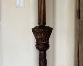 AS-IS Rustic Floor Lamp	72in		SC277