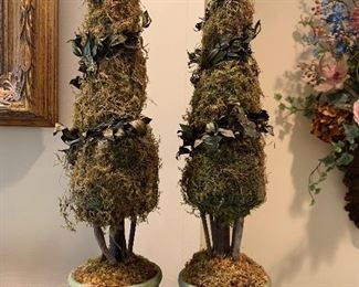 #416 - Moss topiaries - $48