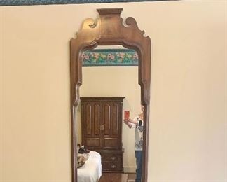 #517F - Mahogany mirror (24” x 53”) - $85.  Dresser SOLD