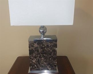 #523N - Modern lamp (25”) - $45