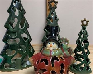 #869P - Set of 4 holiday votive candle holders - $18.00. Please remember there is a $20 minimum purchase requirement for this sale. 