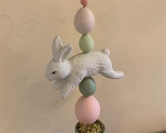 #1039U - Bunny and eggs in a pot - $5.00. Please remember there is a $20 minimum purchase requirement for this sale. 