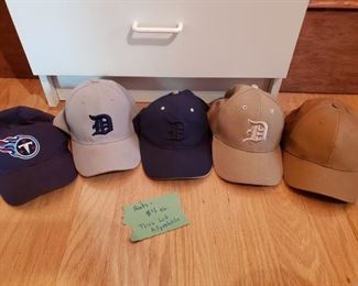 Hats $4 each