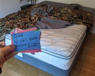 Soft queen mattress $200