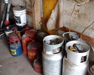 Jerry Gas Can - Metal Gas Cans - Hydraulic Fluid - HiLo Propane Tanks