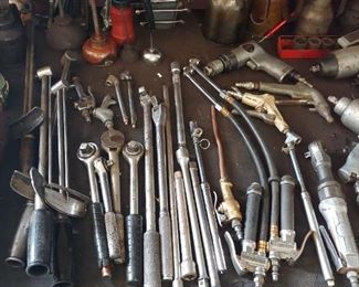 Torque Wrenches - Ratchets - Vintage Oil Cans - Pneumatic Tools