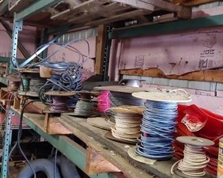 Spool's of Wire - Pallet Racking