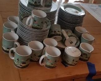 Coastal Breeze dinnerware set $75