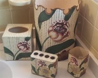 Bath vanity set - metal $40 all