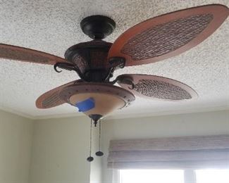 Ceiling fan with light $65