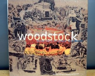 Woodstock Three Days Of Peace And Music 25th Anniversary 4-CD Set