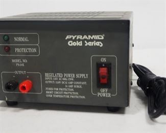 Pyramid Gold Series Regulated Power Supply