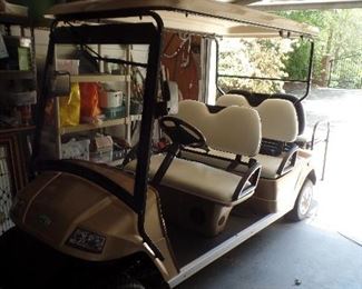 Deluxe 6 sitter golf cart, $8,500