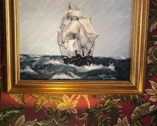 Ship painting $375