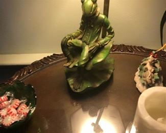 Frog lamp $125