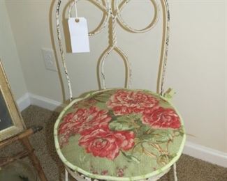 FRENCH COUNTRY ICE CREAM CHAIR.