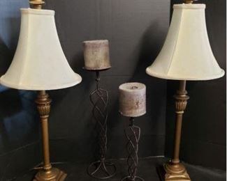 Lamps & Candle Decor https://ctbids.com/#!/description/share/365937
