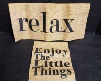 Kate Winston Burlap Pillow Wraps https://ctbids.com/#!/description/share/365960