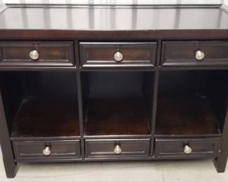 Console Table or Media Stand https://ctbids.com/#!/description/share/365970