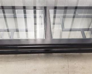 Elegant Black Glass Top Coffee Table https://ctbids.com/#!/description/share/365972