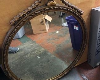  Antique mirror. 