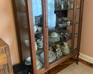 #1	Antique china/display cabinet 46"x17"x65"	 $150.00 
SOLD