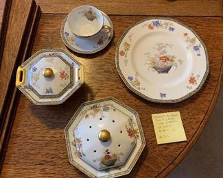 #51	Theodore Haviland France Limoges china set. Sanga Pattern 55 pieces	 $75.00 
SOLD