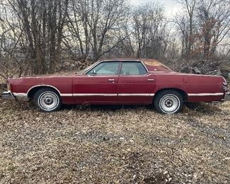 1978 Mercury Grand Marquis - Ready to Restore. Low Miles. 