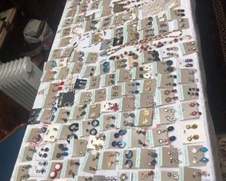 Large quantity of new earrings (clip & pierced) by Drapers & Damons, $3 EACH!