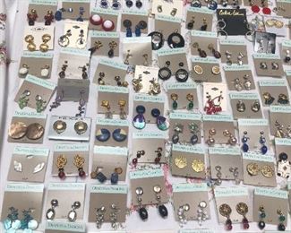 Large quantity of new earrings (clip & pierced) by Drapers & Damons, $3 EACH!