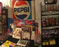 lots of vintage, antique pepsi