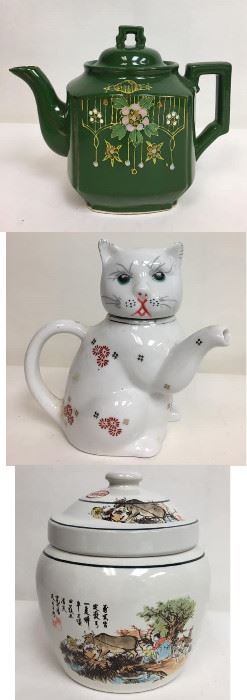 https://www.ebay.com/itm/114154088445 KB0006: Oriental China Lot: Teapots and Pot