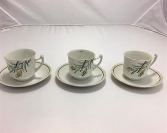 https://www.ebay.com/itm/114154184715 KB0019: Glass Teacup and Saucer set, 3 sets, $10 each set