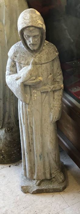 https://www.ebay.com/itm/114154241705 LAN792 St Francis cement Statue 26 inches $40