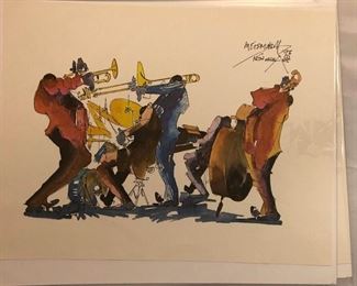 https://www.ebay.com/itm/124124658258 LAN0809: Leo Meiersdorff Jazz Print 10"X12.5" Local Pickup $25 5 Piece Band