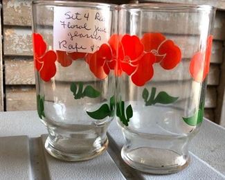 https://www.ebay.com/itm/124128743213 LAN0818 (2) 1980 Floral Pattern OJ Glasses Local Pickup $10