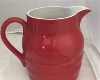 https://www.ebay.com/itm/114158203886 KB0044: Red Glass Pitcher 4.5 Quart (145 oz) $5