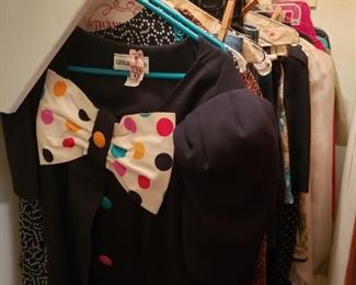 vintage 1980's and 90's ladies clothing