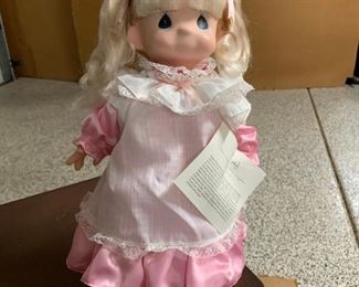 Missy Doll - $10 or 2 for $15 precious moment dolls. Includes stands