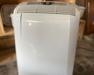 ITEM #81 DeLonghi PACCN120E 3 in 1 portable air condition & dehumidifier - yes, it works greats! Hose included, 12000 BTU Cooling Rating, no remote, $150