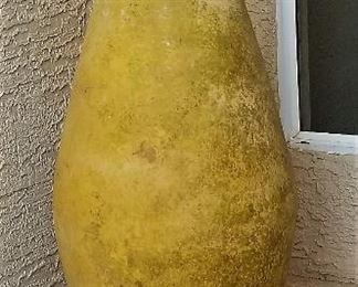 #7 Large vessel pottery  40" tall - $75