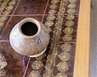 #16 Side table (44"L x 28" W x 18in H) - $175 Lamp - $48 