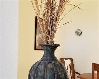 #23 Large Verdigris Vessel - $45 