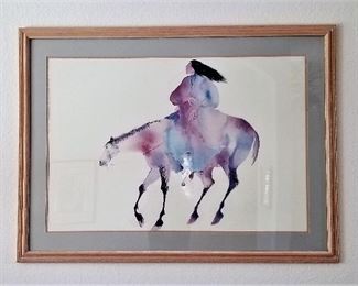 #22 Horse Art - 32"x 42" - $95