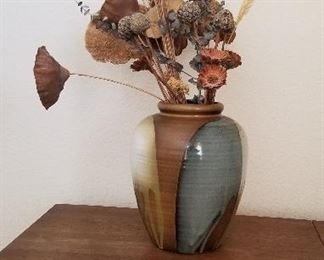 #32 Fabulous pottery vase - $65