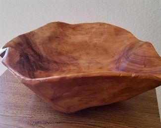#35 Wooden bowl - $25