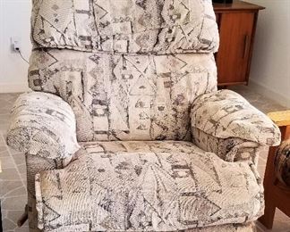#40 Overstuffed recliner - $175