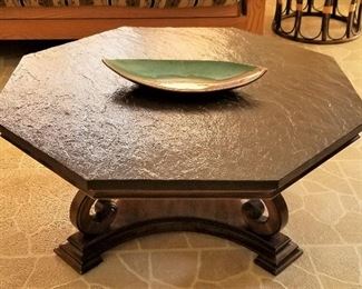 #42 Wonderful octagon coffee table - $89