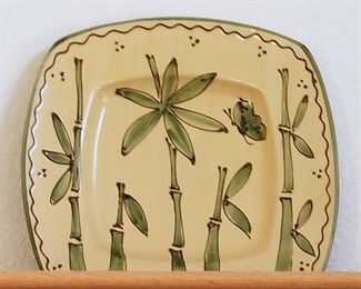 #47 Square Bamboo dish - $18