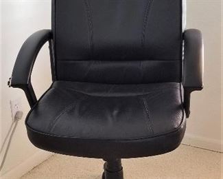 #49 Office chair high back and arms - $48